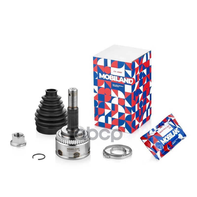 ШРУС наружный передний NISSAN ALMERA II (N16), ALMERA II Hatchback (N16) [с кольцом ABS, 23/25 зуб.] MOBILAND арт. 603100381