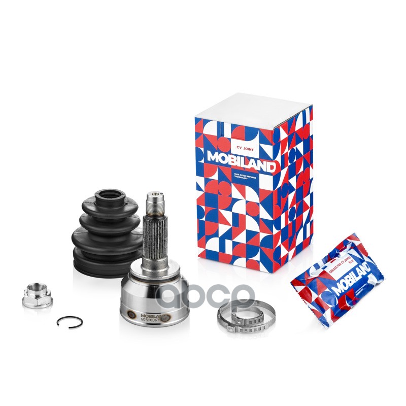 ШРУС наружный передний для а/м MAZDA 3 (BK), 3 седан (BK) [без кольца ABS 23/28 зуб.] 603100671 MOBILAND арт. 603100671