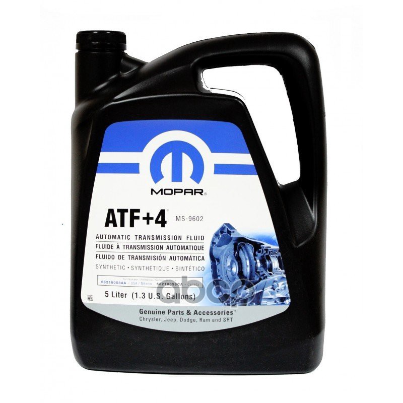 5L Atf+4 Automatic Transmission Fluid Масло Трансмиссионное MOPAR арт. 68218058AC