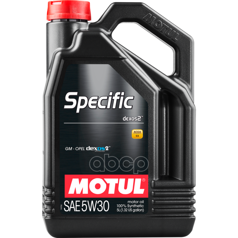 MOTUL Масло моторное синтетическое Specific Dexos 2 5W30 SN, C3 5л