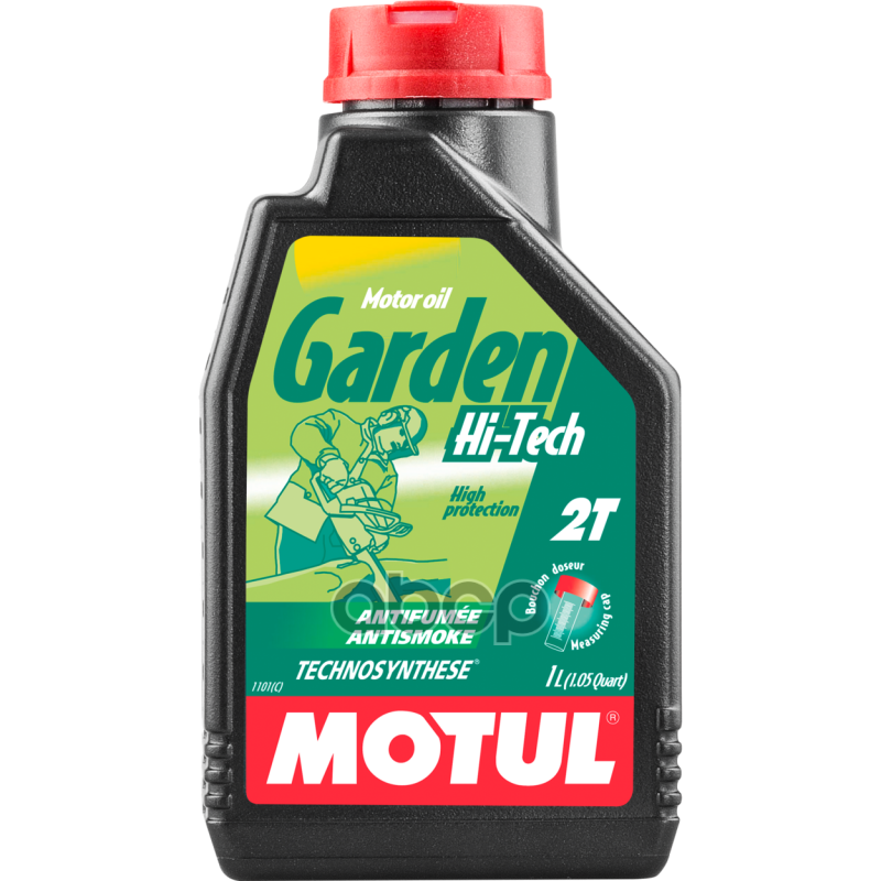 1L Garden 2T Hi-Tech Моторное Масло MOTUL арт. 102799