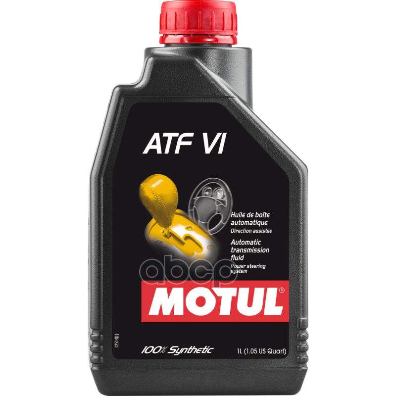 Масло трансмиссионное синтетическое ATF VI 1л MOTUL арт. 105774