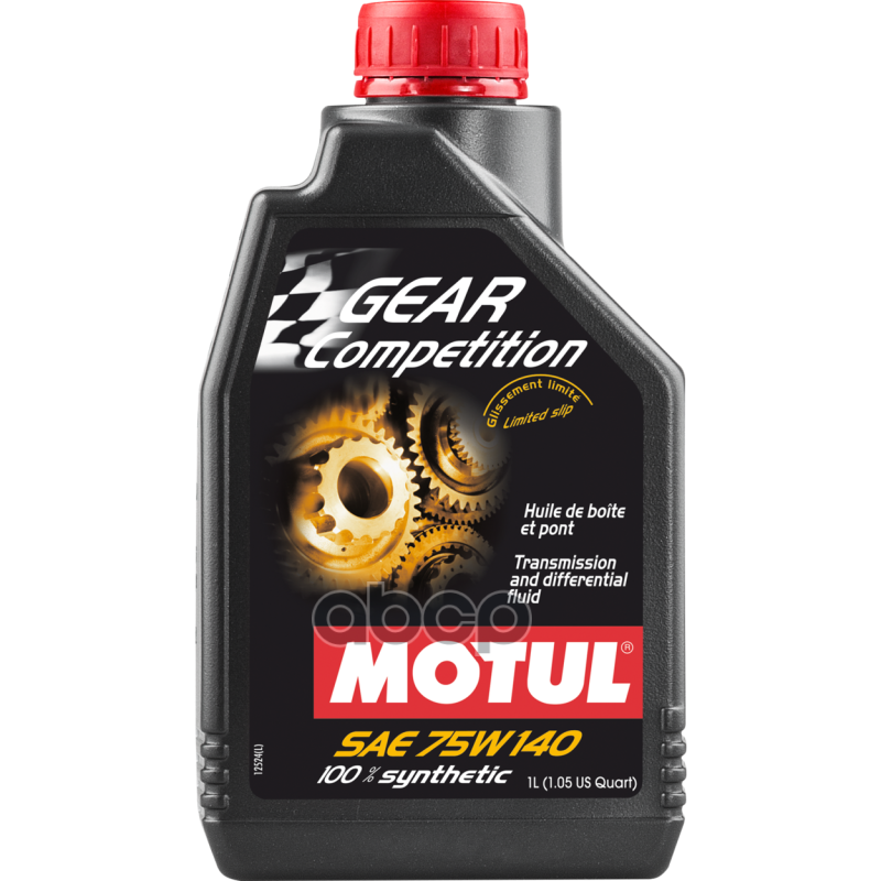 Масло Трансмиссонное Gear Competition 75W-140 1Л 105779 MOTUL арт. 105779