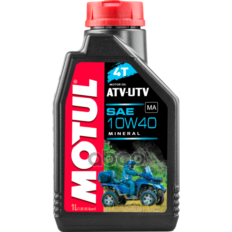 Масло моторное ATV-UTV 4T 10W-40 1л (113919) 105878 MOTUL арт. 105878
