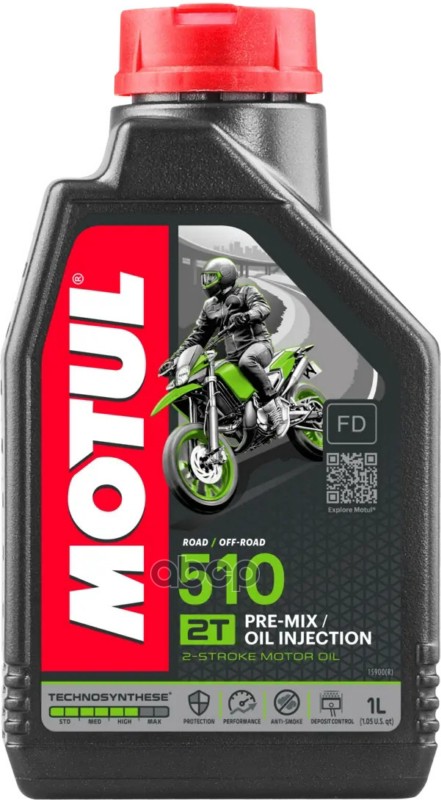 Масло моторное 510 2T 1л (106606) 113194 MOTUL арт. 113194