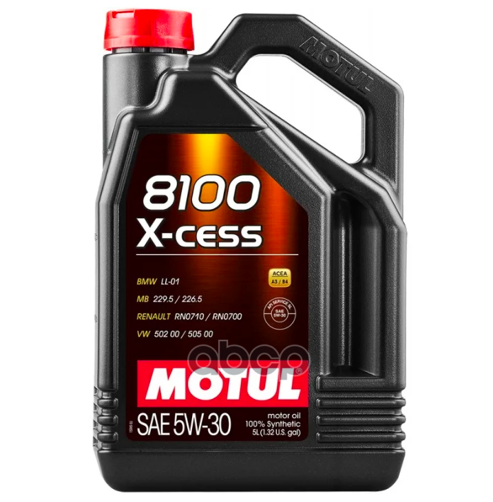 MOTUL Масло моторное Motul X-cess 5W-30 5 л 113530