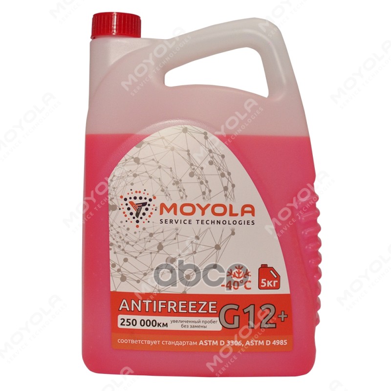 Антифриз G-12, Красный, 5Кг MOYOLA арт. MA5G12