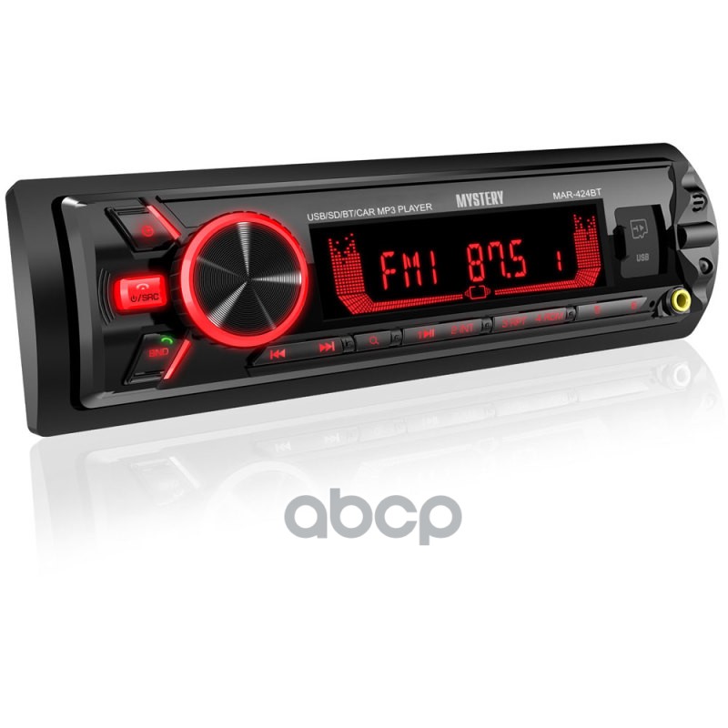 Автомагнитола Mystery Mar-424Bt Usb ,Sd,Aux,Bt MYSTERY арт. MAR-424BT