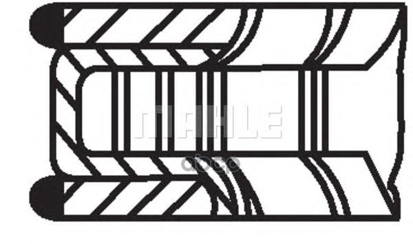 Кольца Поршневые (Комплект На 1 Цилиндр) Gm/Opel /D=72,5Mm Std+0,5Mm Knecht/Mahle 011 84 N1 Mahle/Knecht арт. 011 84 N1