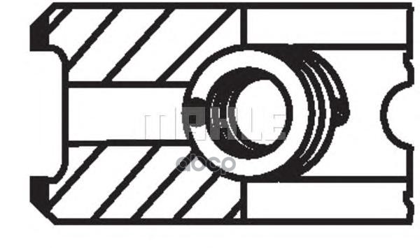 Кольца Поршневые 1Шт Opel Vectra 2.2Dth/Dti 16V Y20dth =84 1.75X1.75x3 Std 97> Mahle/Knecht арт. 01208N0