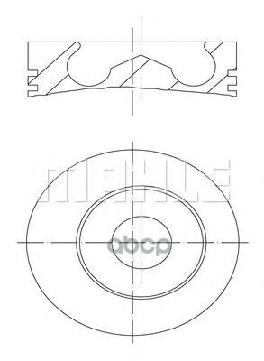 Поршень В Комплекте Mahle/Knecht арт. 0148200