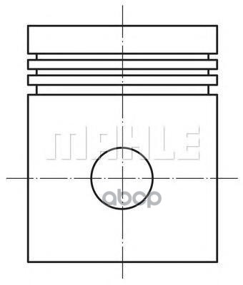 Поршень Двс 1 Шт Renault Logan 1.4 / Sandero/Stepway 1.4 2004- Mahle/Knecht арт. 0222702