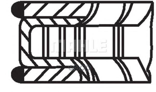 Кольца Поршневые  Vw Golf V 1.4 06-09 Mahle/Knecht арт. 02808N0