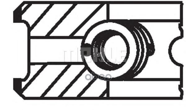 Кольца Поршневые 1Шт Audi 100 2.5Tdi =81.01 2.5X2x3 Std 90> Mahle/Knecht арт. 03048N0