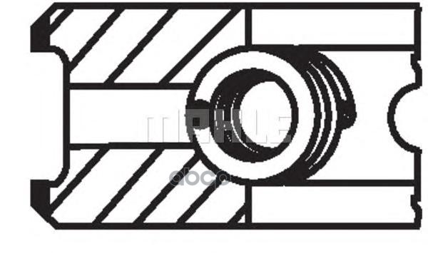 Кольца Поршневые 1Шт Audi. Vw 2.0/2.8 V6 =82.5 1.2X1.5x2 +0.25Mm 91> Mahle/Knecht арт. 03060N1