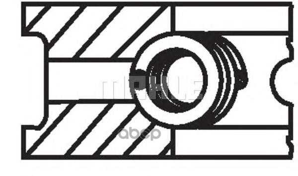 Кольца Поршневые 1Шт Bmw 318I/525I M40/M20 =84 1.5X1.75x3 Std Mahle/Knecht арт. 08121N0