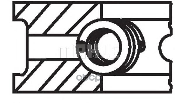 Кольца Поршневые 1Шт Bmw 320I/520I 2.0 M50 24V =80 1.5X1.75x3 Std 90> Mahle/Knecht арт. 08273N0