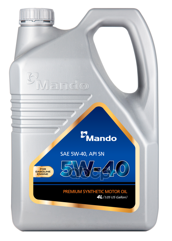 Mando Масло Моторное Mando Sn 5W-40 Синтетическое 4 Л M5404sn