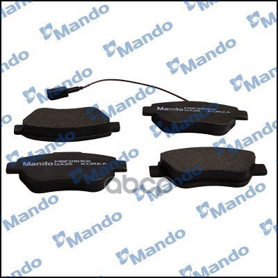 Колодки тормозные дисковые перед Mando арт. MBF015168