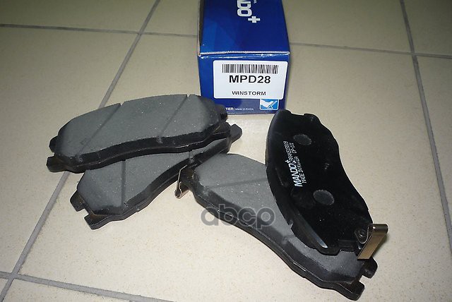 Колодки тормозные передние CHEVROLET CAPTIVA/OPEL ANTARA 2.0D/2.4/3.2 07- (TRW GDB1715) MPD28 Mando арт. MPD28