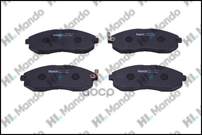 Колодки тормозные передние HYUNDAI H-1/STAREX 2.4-2.5D 97- (TRW GDB3201) MPH07 Mando арт. MPH07