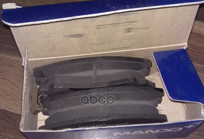 Колодки тормозные передние (HYUNDAI SONATA V, TUCSON (JM), KIA SOUL (AM)) (TRW GDB3352) MPH23 Mando арт. MPH23
