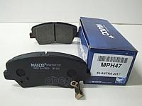 Колодки тормозные передние HYUNDAI i30/ELANTRA 11-/CEED 12- (TRW GDB3552) MPH47 Mando арт. MPH47