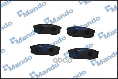 Колодки тормозные дисковые зад Mando арт. MPT41