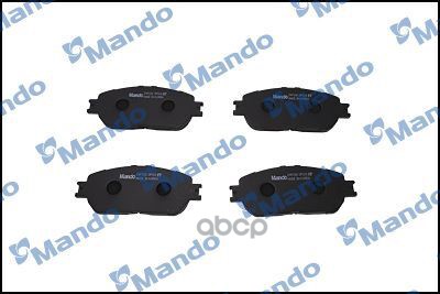 Колодки дисковые передние MPT45 Mando арт. MPT45