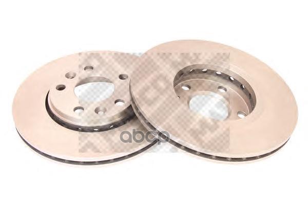 Диск тормозной передний NISSAN TERRANO (D10)  RENAULT DUSTER (HS_)  KAPTUR (H5_) Mapco арт. 25127
