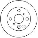 Диск тормозной передний TOYOTA PASEO (EL54_) 1.5 (EL54_) Mapco арт. 25550
