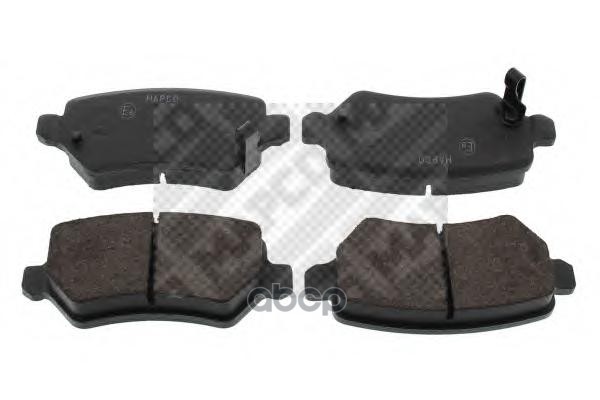 Комплект тормозных колодок  дисковый тормоз Mapco арт. 6605