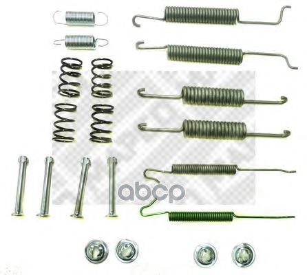 Комплект монтажный торм. колодок AUDI 80 (B3)  VW POLO 86C  6N  GOLF II  PASSAT 32B Mapco арт. 9180