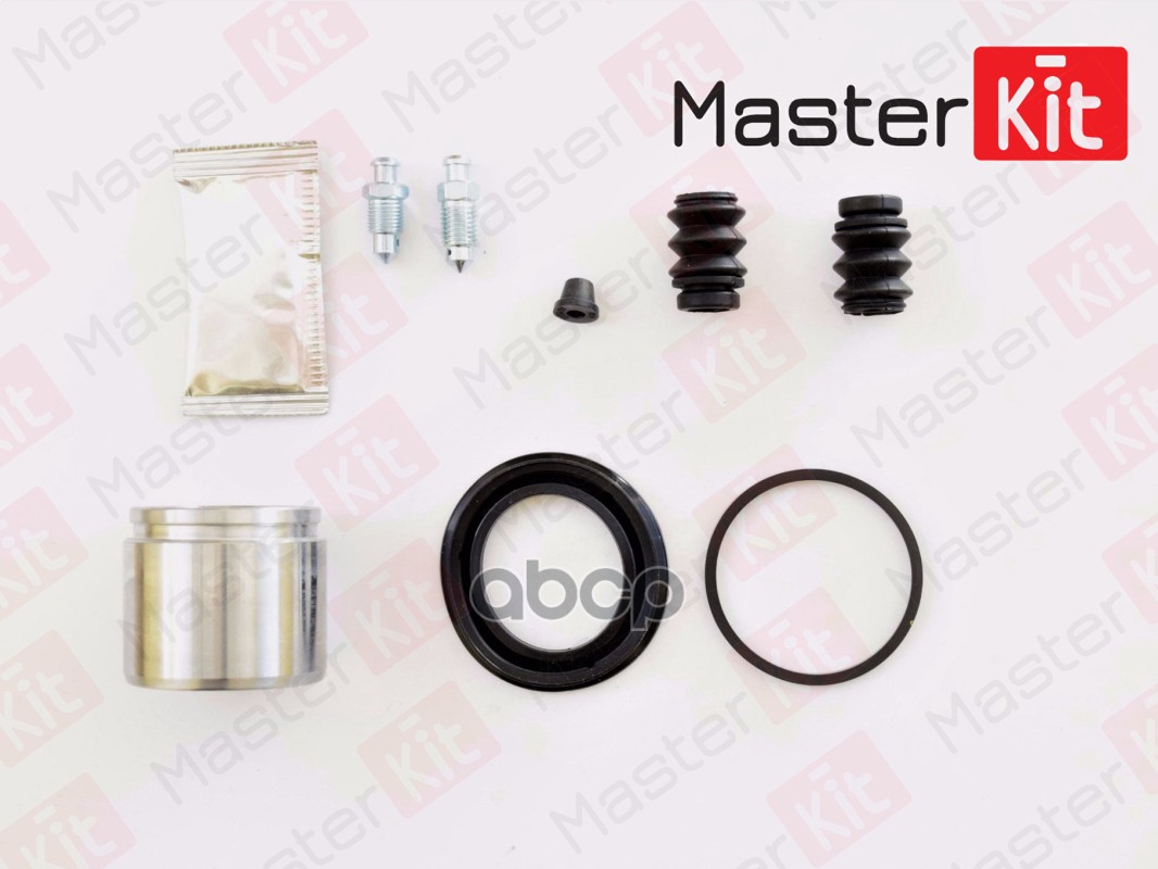 Ремкомплект тормозного суппорта + поршень Honda JAZZ II (GD_, GE3, GE2) 2001 - 2008, CIVIC V MasterKit арт. 77A1898