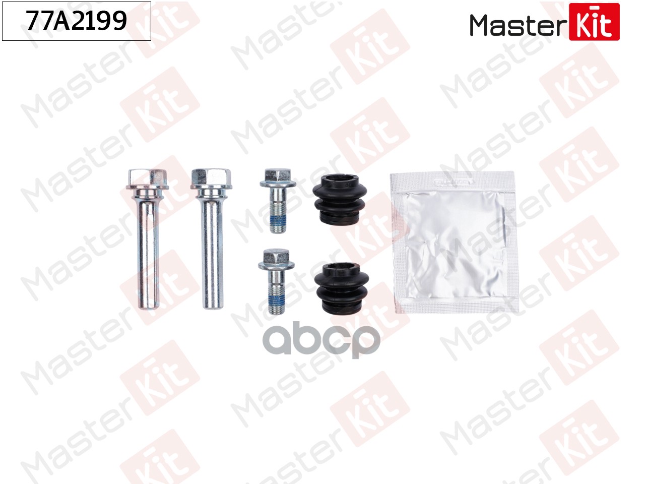 Комплект направляющих тормозного суппорта CHERY TIGGO 7 2016 - MasterKit арт. 77A2199