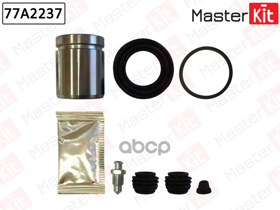 Ремкомплект тормозного суппорта+поршень HONDA ACCORD VIII (06-08- ) 06-08- 77A2237 MasterKit арт. 77A2237