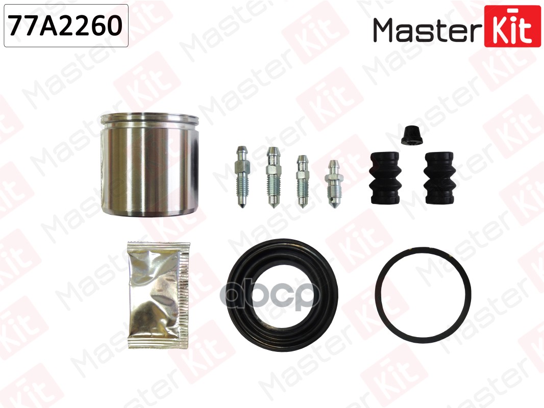 77A2260 Ремкомплект тормозного суппорта + поршень Peugeot 407 SW (6E_) 2004 -  Suzuki SX4 (EY  GY) 2 MasterKit арт. 77a2260