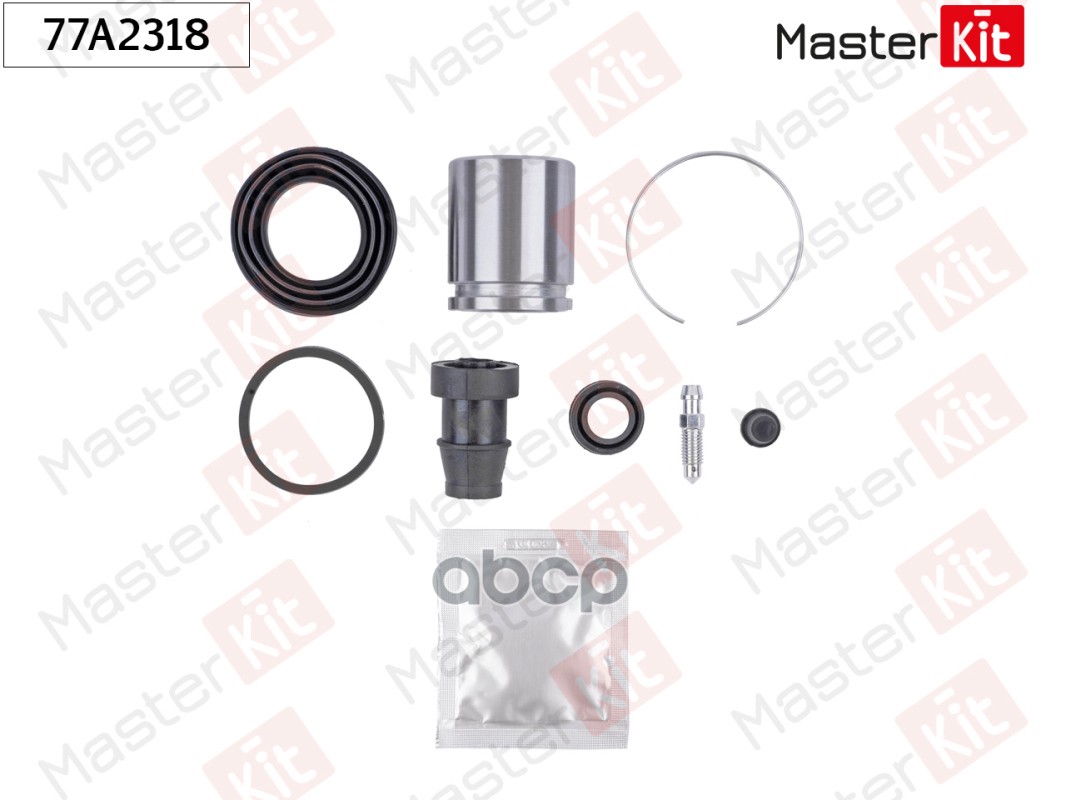 Ремкомплект тормозного суппорта+поршень Toyota CAMRY седан (_V3_) 2001 - 2006 MasterKit арт. 77A2318