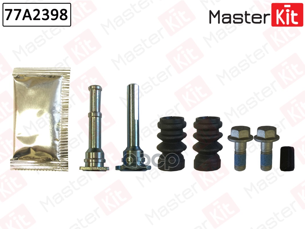 Комплект направляющих тормозного суппорта TOYOTA COROLLA 2001-2007, AVENSIS 2003-2008 77A2398 MasterKit арт. 77A2398