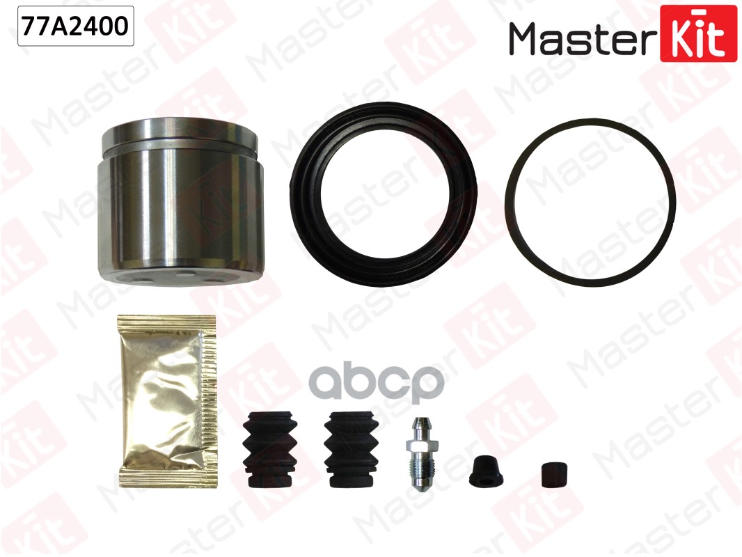 Ремкомплект тормозного суппорта+поршень KIA OPIRUS 10-06-, HYUNDAI GENESIS 01-08- 77A2400 MasterKit арт. 77A2400