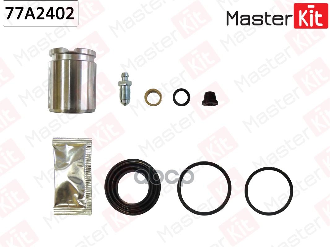 Ремкомплект тормозного суппорта+поршень AUDI A 6 (4F2) 05-04-, VOLKSWAGEN TIGUAN 09-07- 77A2402 MasterKit арт. 77A2402