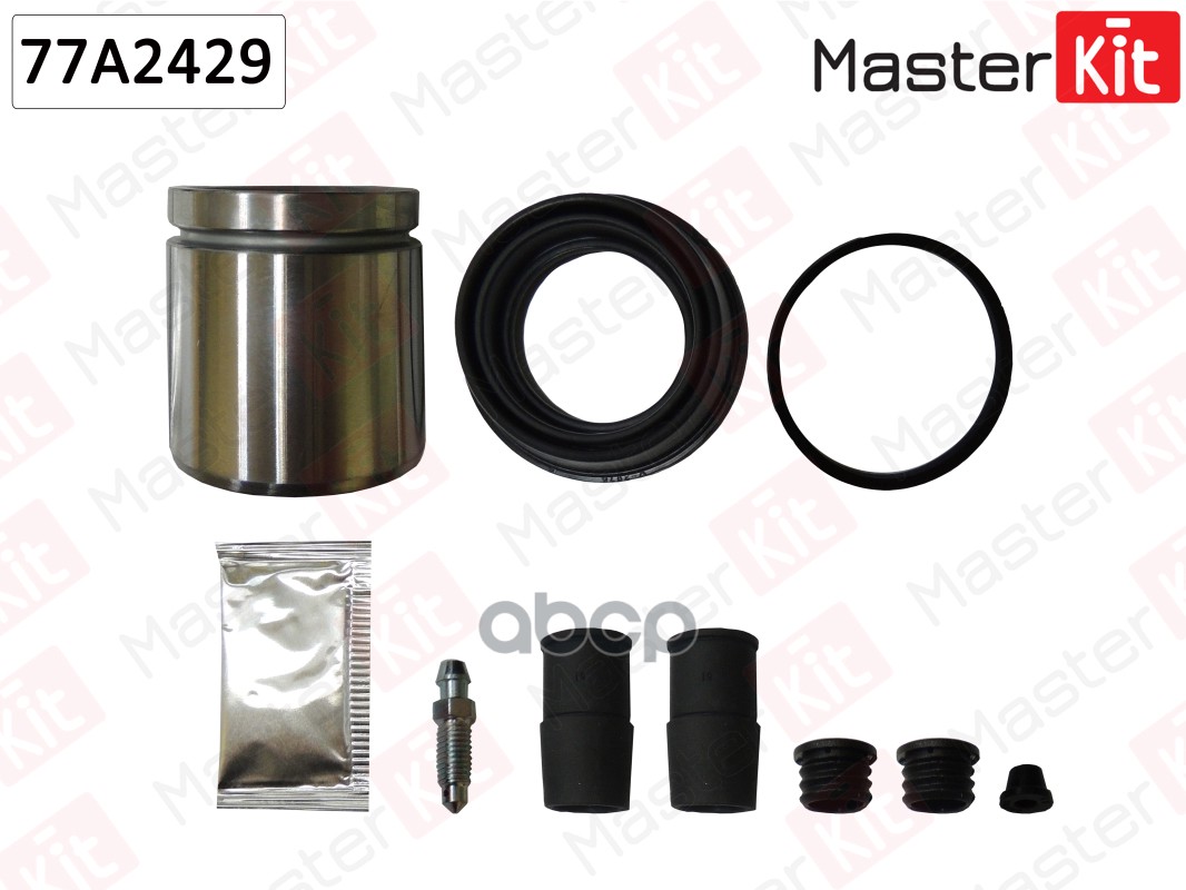 Ремкомплект тормозного суппорта+поршень Ford TOURNEO CONNECT 2002 - 2013, Ford FOCUS (DAW, MasterKit арт. 77A2429