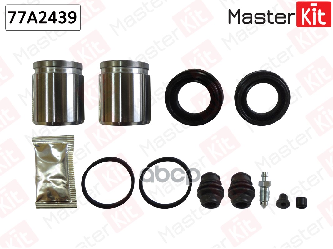 Ремкомплект тормозного суппорта+поршень NISSAN X-TRAIL 07-01- 77A2439 MasterKit арт. 77A2439
