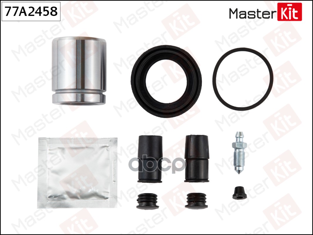 Ремкомплект тормозного суппорта+поршень Volkswagen LT 28-35 II автобус (2DB, 2DE, 2DK) 1996 MasterKit арт. 77A2458