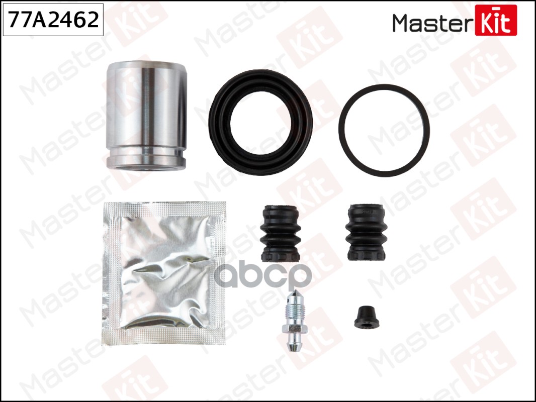Ремкомплект тормозного суппорта+поршень Hyundai SANTA F? I (SM) 2000 - 2006 MasterKit арт. 77A2462