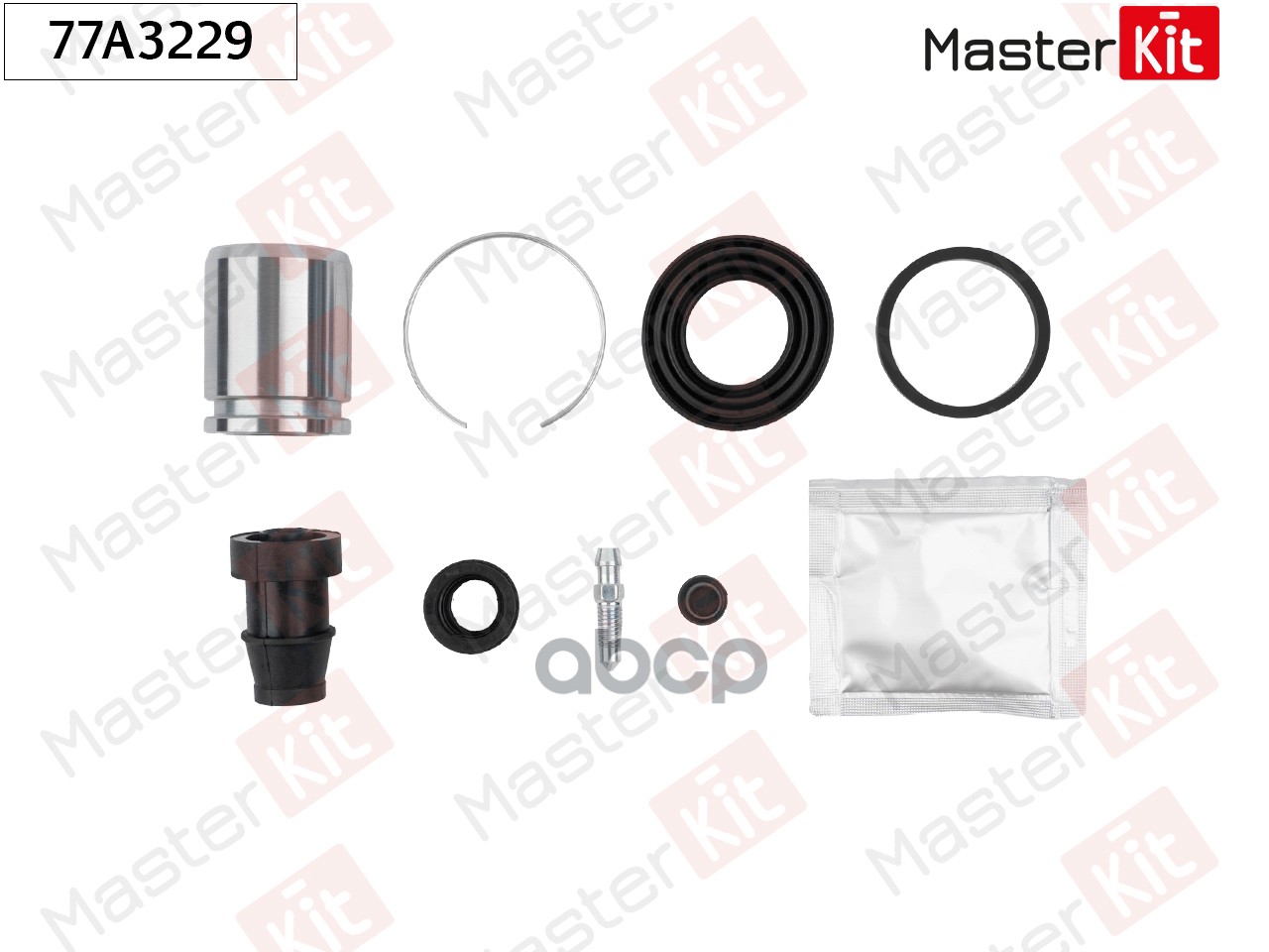 Ремкомплект тормозного суппорта+поршень Toyota PRIUS (_W2_) 2003 - 2009 77A3229 MasterKit арт. 77A3229