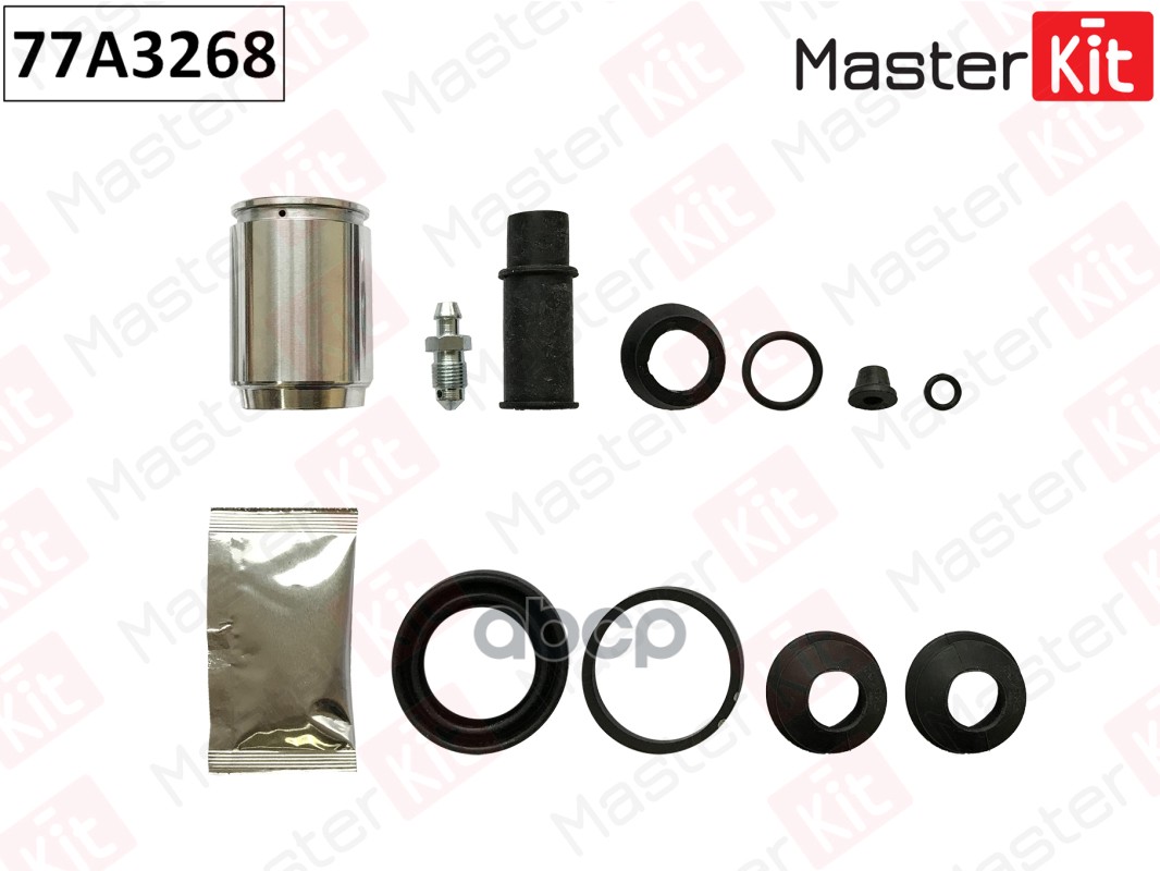 Ремкомплект тормозного суппорта + поршень RENAULT LAGUNA 03-01- 77A3268 MasterKit арт. 77A3268