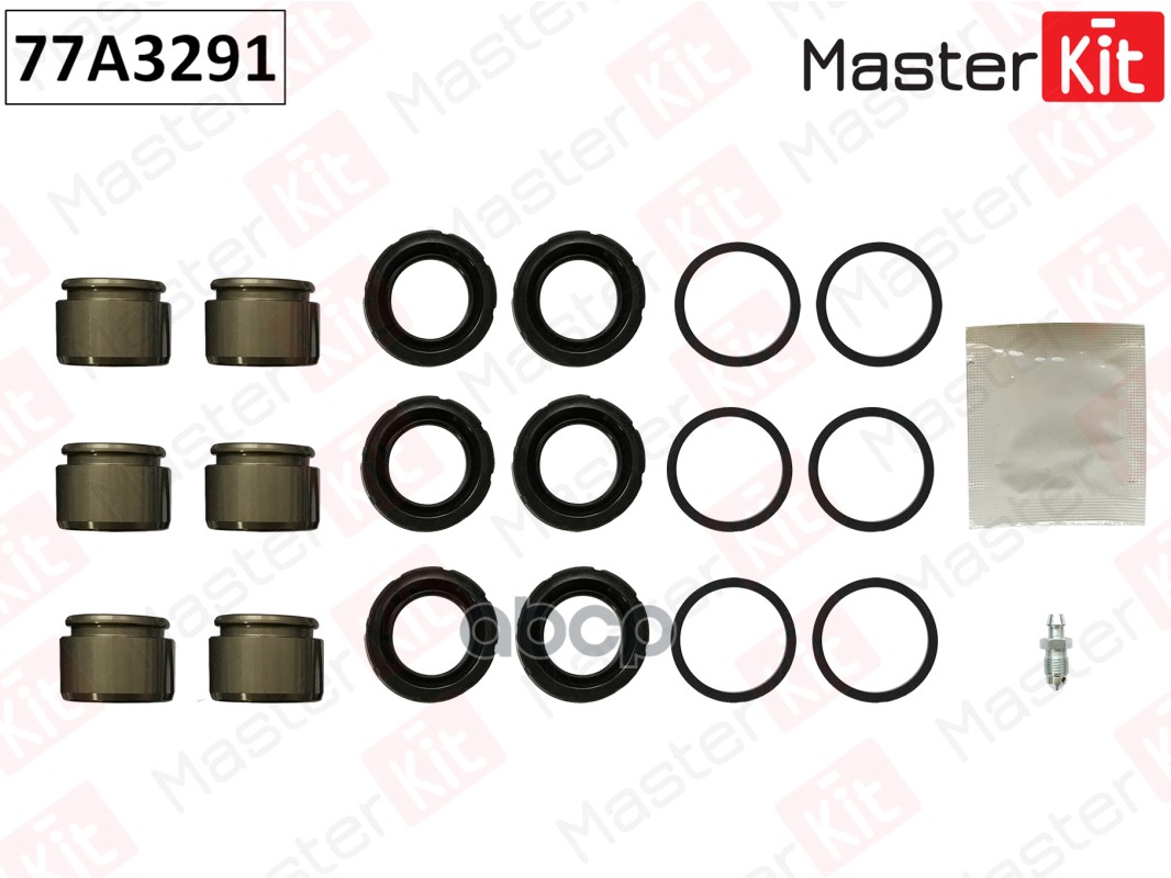 Ремкомплект тормозного суппорта + поршень передний RANGE ROVER 2012- 77A3291 MasterKit арт. 77A3291