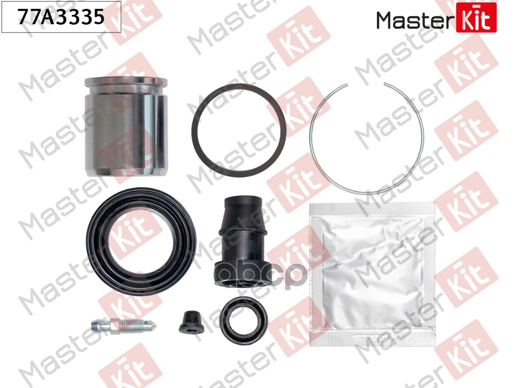 Ремкомплект тормозного суппорта+поршень Toyota CAMRY седан (_V3_) 2001 - 2006 MasterKit арт. 77A3335