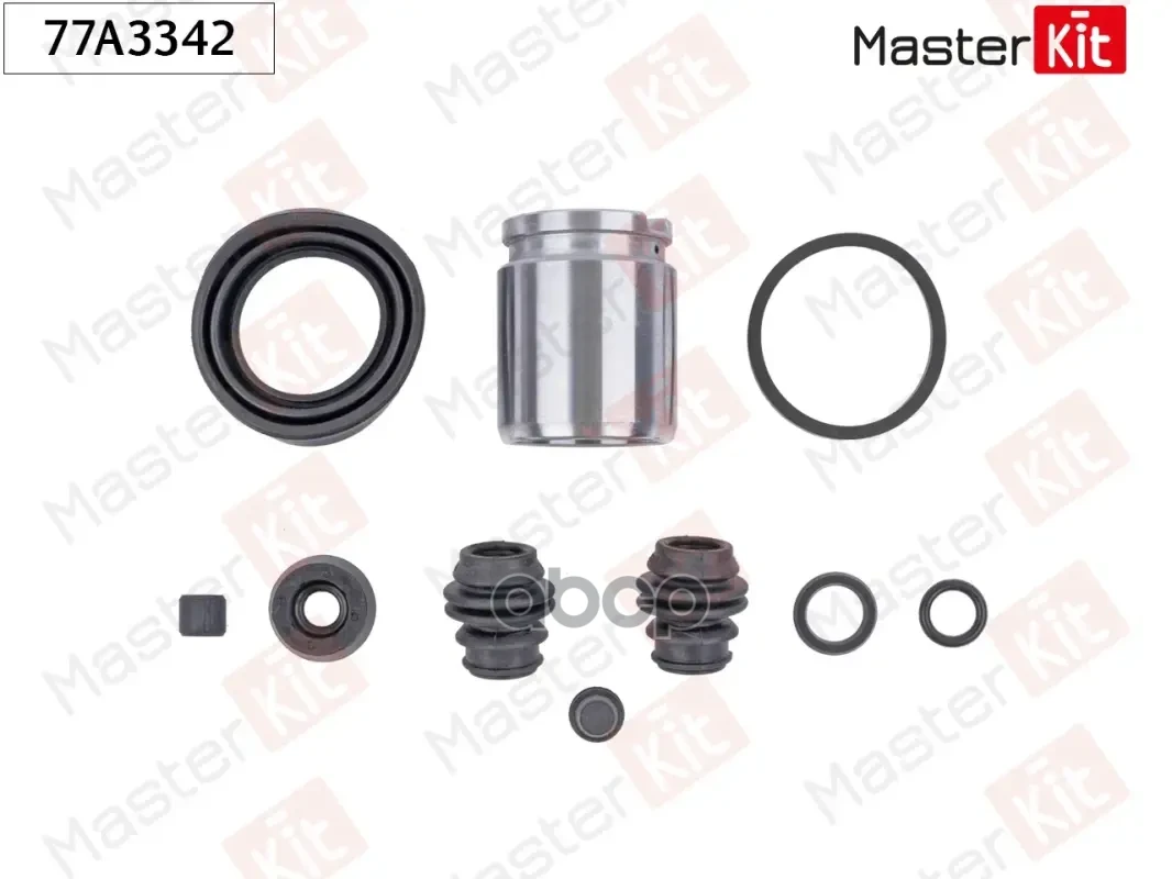 Ремкомплект тормозного суппорта + поршень Mazda CX-5 (KE, GH) 2011 MasterKit арт. 77A3342